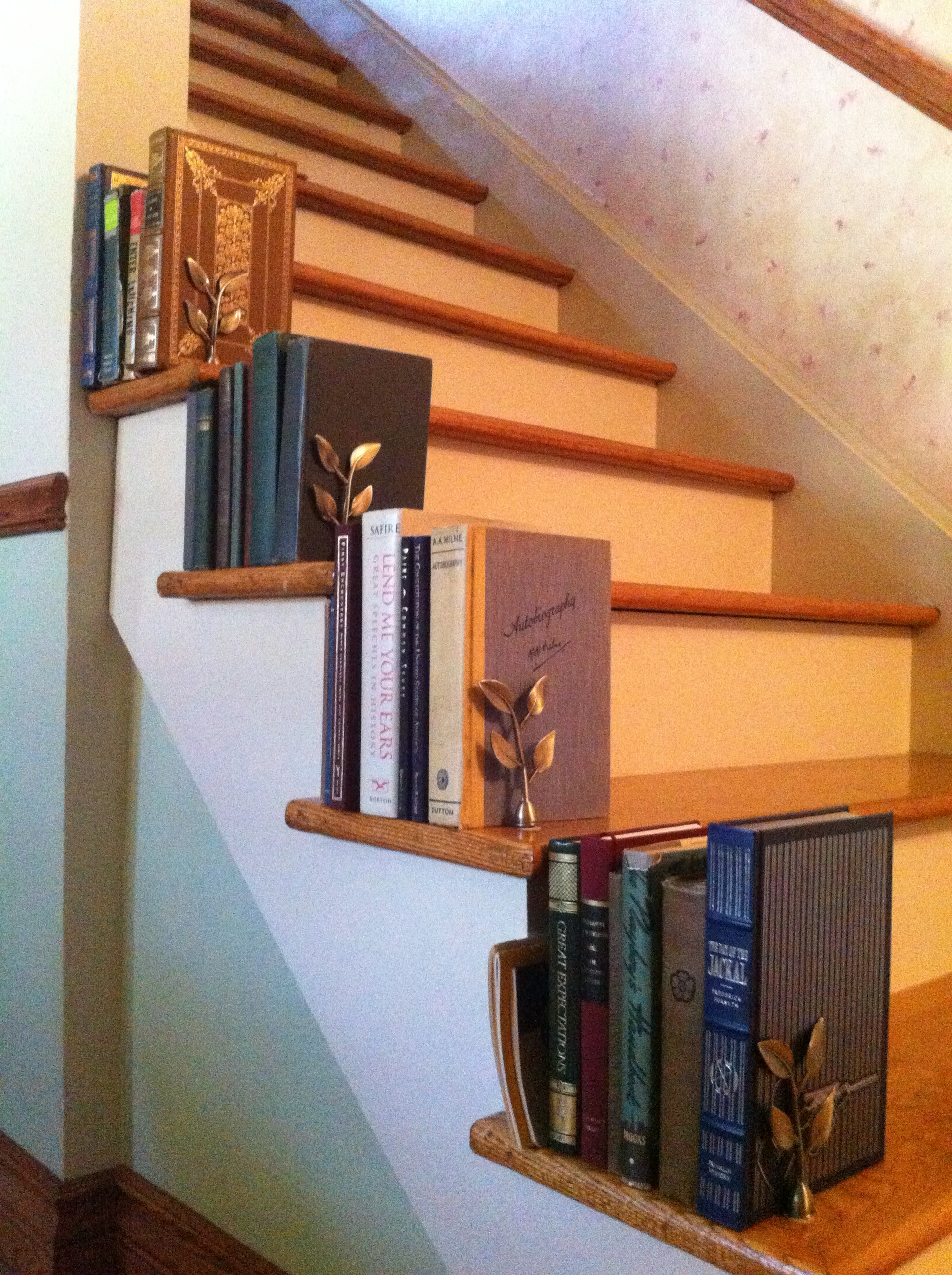 Bookcase Stairs House Beautifull Living Rooms Ideas