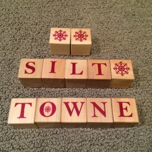 Blocks silt town